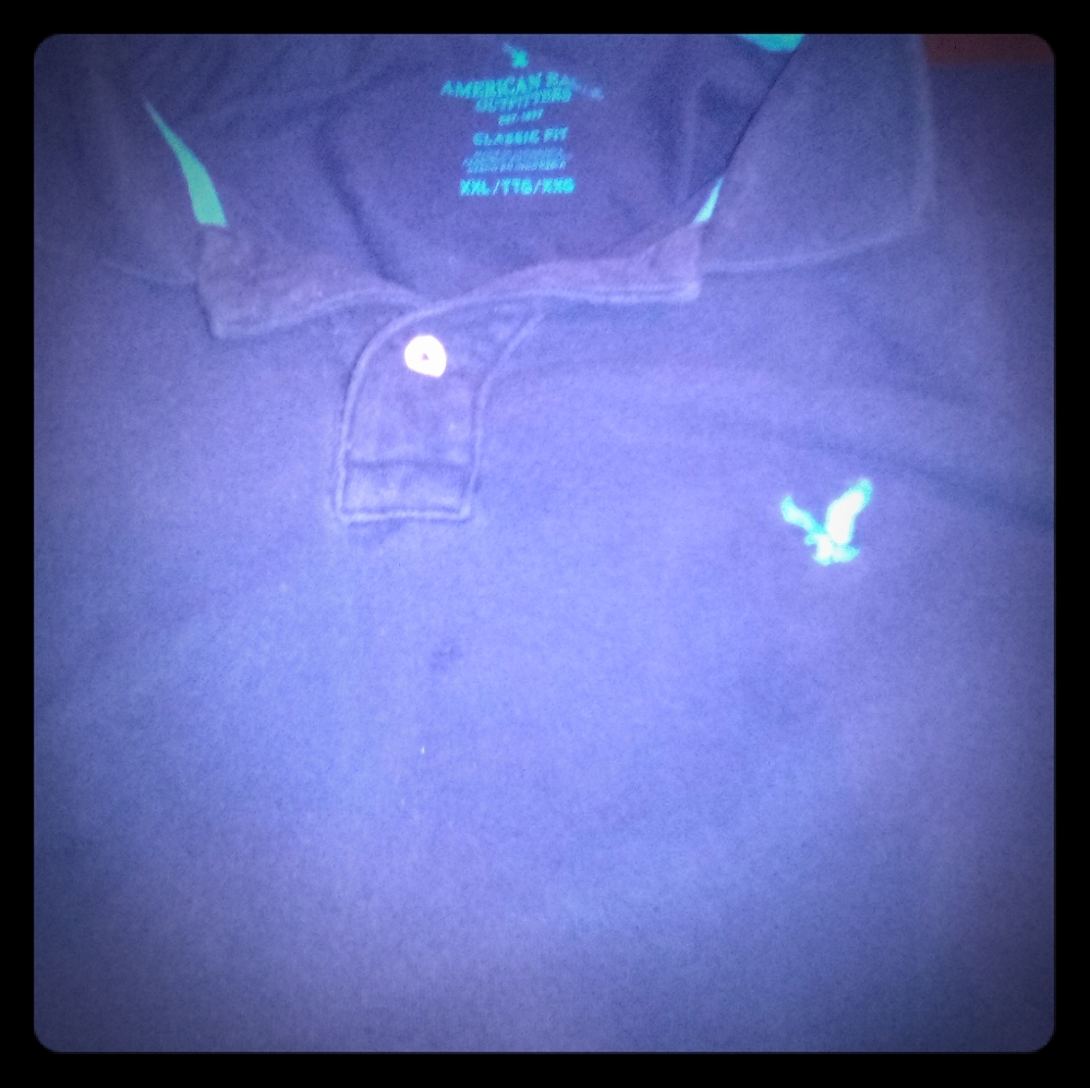 American Eagle classic fit Polo, blue